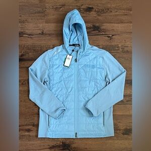RLX Ralph Lauren Full Zip Hooded Jacket ‘Light Blue’ (size mens L)